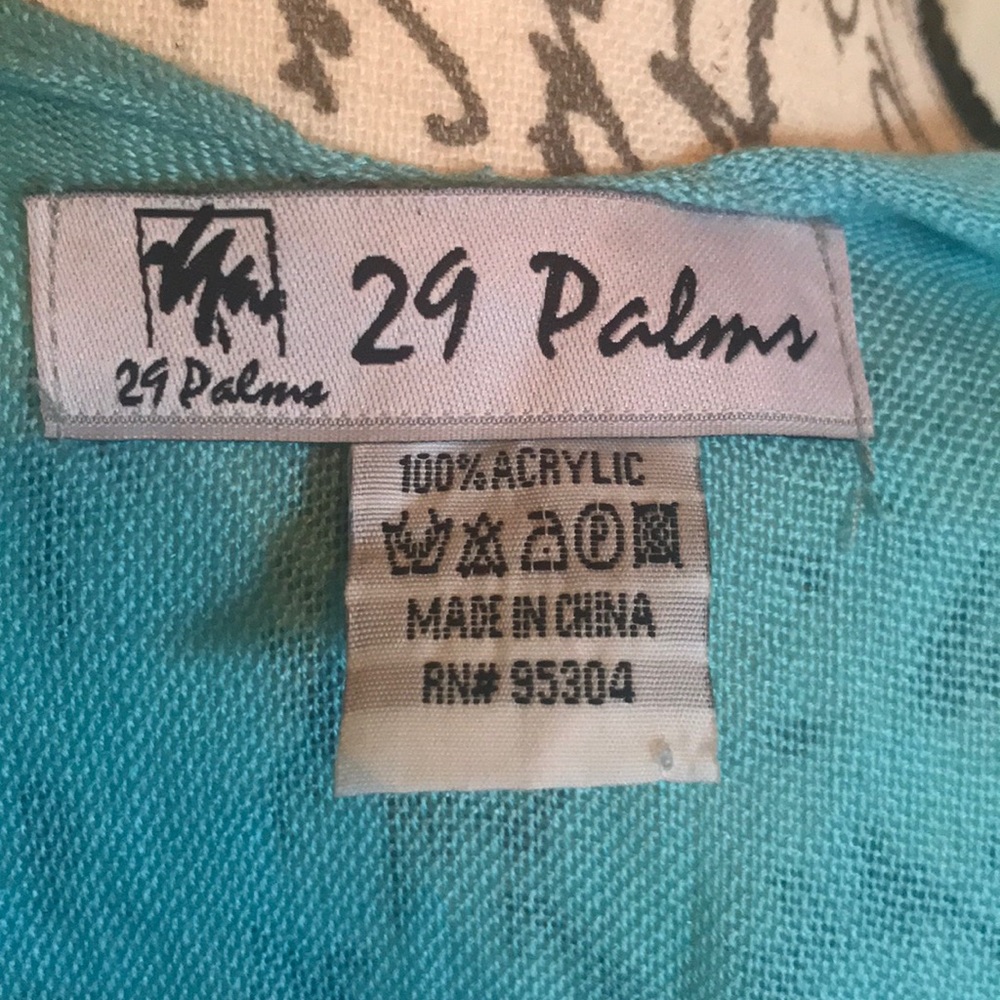 Turquoise wrap - Picture 7 of 7